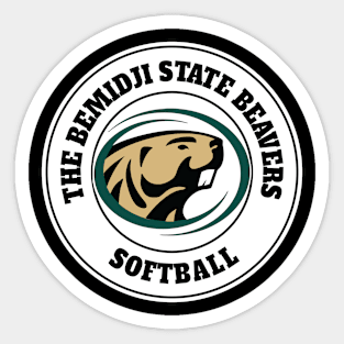 softball demidji Sticker